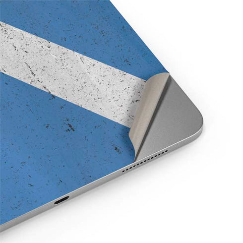 Scotland Flag Distressed Apple iPad Air Skin